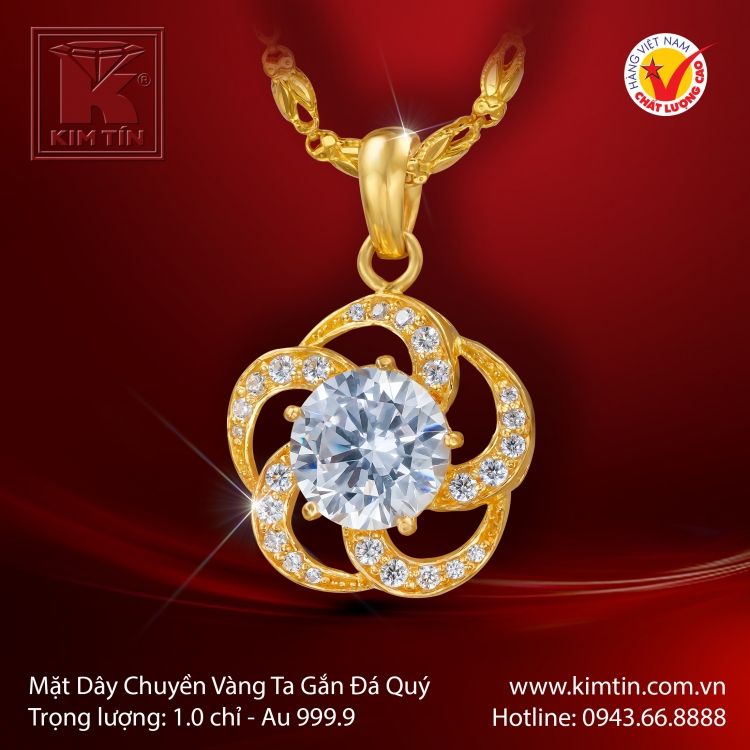 Mặt Dây Chuyền Vàng 24K