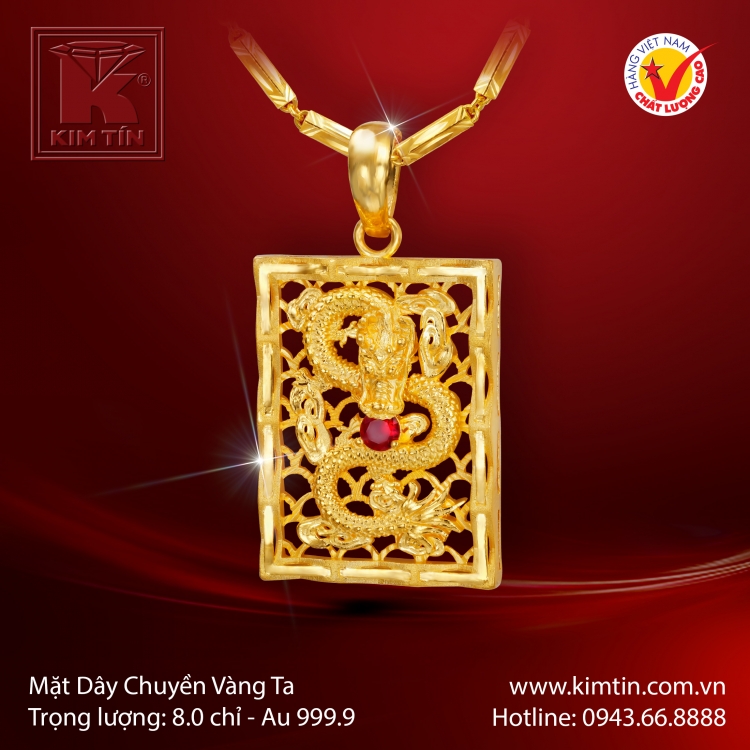 Mặt Dây Chuyền Vàng 24K