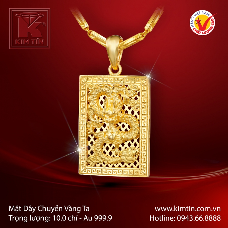 Mặt Dây Chuyền Vàng 24K