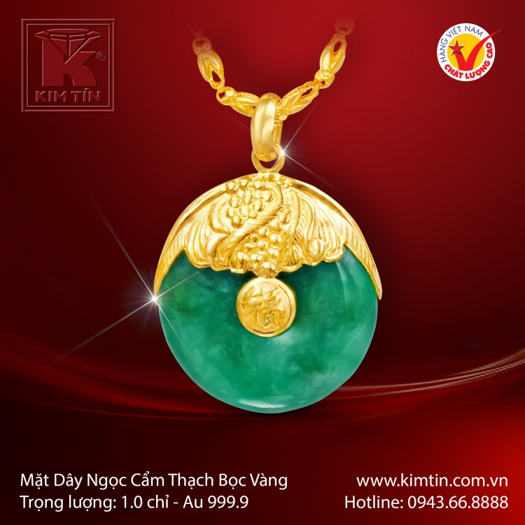 Mặt dây chuyền Vàng 24K