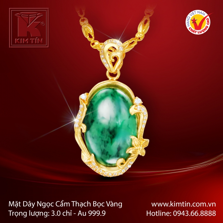 Mặt dây chuyền Vàng 24K