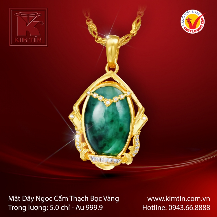 Mặt dây chuyền Vàng 24K