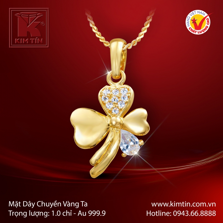 Mặt dây chuyền Vàng 24K