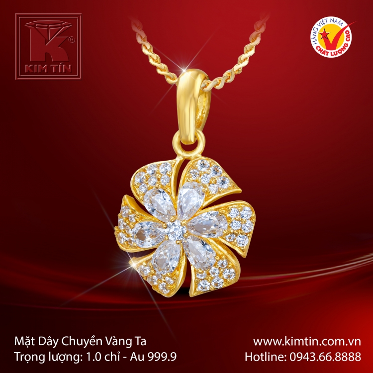 Mặt dây chuyền Vàng 24K